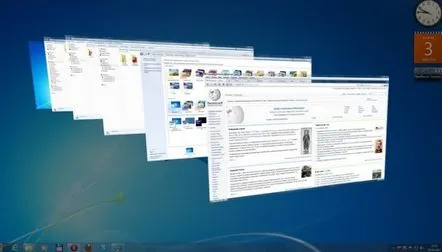 Capacitățile Windows Aero