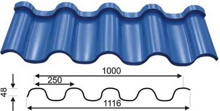 Tigla metalică Elite Andalusia este un material inovator pentru acoperiș