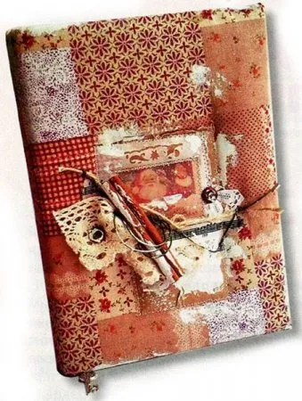 Caiet. Scrapbooking DIY.