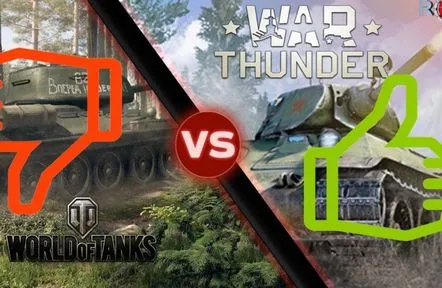 Comparație a principalelor caracteristici ale War Thunder sau World of tanks