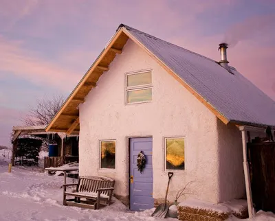 ~ Frameless constructii casa de paie, design de lemn ecologice și paie!