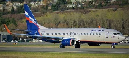 Boeing 737-800 Aeroflot utastér elrendezése és a legjobb helyet a gépen