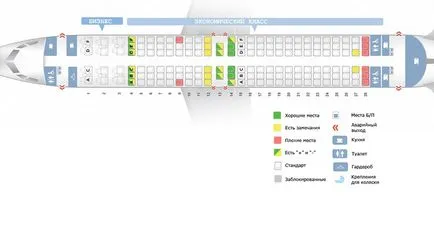 Boeing 737 800 a helyét a legjobb helyeket és rajza az utastérben