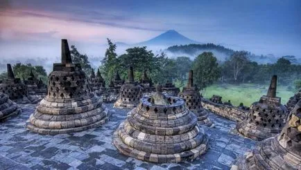 Borobudur (Indonézia), történelem, leírás, fényképek, hogyan juthat