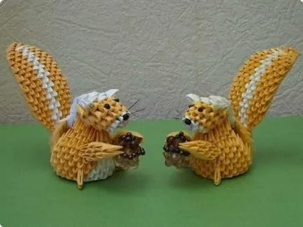 Squirrel - origami modular