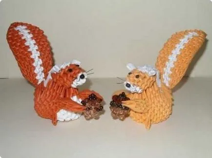 Squirrel - origami modular