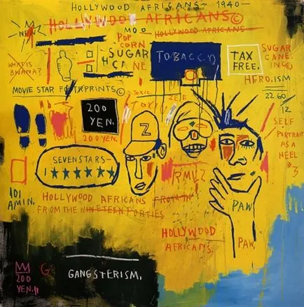 Basquiat, Jean-Michel, art szerelés