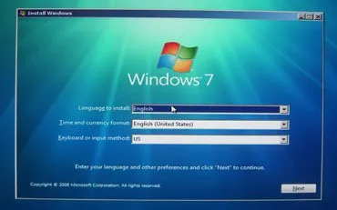 Cum se instalează Windows 7 folosind un al doilea sistem