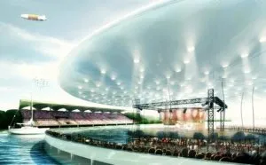 Acoperiș gonflabil de la patinoar până la stadion, de la seră până la fabrică