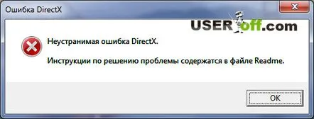 De ce nu instalează DirectX pe Windows 7, 8 sau XP