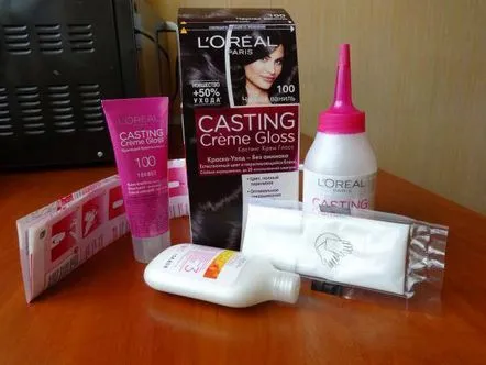 Vopsea Loreal Casting Cream Gloss - paleta de culori (foto)