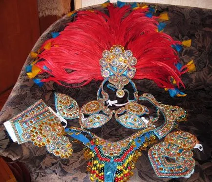 coroana brazilian, sultani și costum