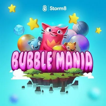 Bubble Mania pe un computer, oameni de calculator