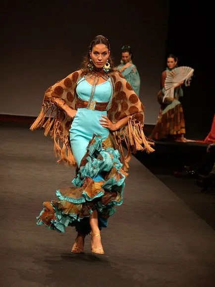 Lázadás a színek, fodrok és szépségápolási 30 gyönyörű ruhák flamenco - Fair Masters - Hand