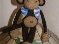 Amigurumi croșetat maimuță