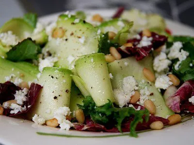 Preparate de dovlecel pentru salate de iarnă