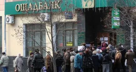 Mi van, ha Oschadbank blokkolt kártya bevándorló - hírek Lugansk