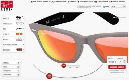 Colectează-ți ochelarii de soare Ray-Ban