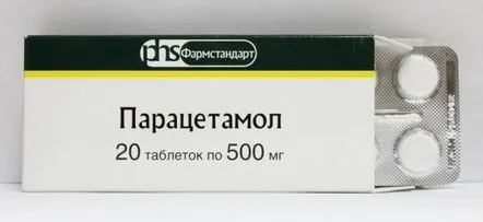 Efectul medicamentuluiparacetamol pentru febră