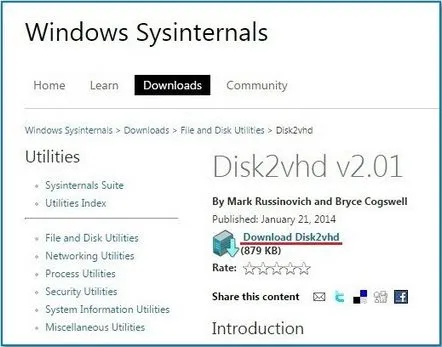 Implementarea unui VHD din Windows 7 pe un computer la distanță cu Acronis Snap Deploy 5