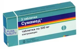 Antibiotic Sumamed pentru tuse