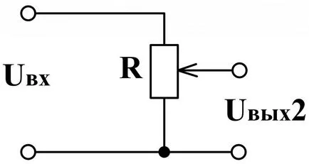 Делител на напрежение резистори