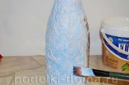 Decoupage toalettpapír palack (master class), egy doboz ötletek és műhelyek