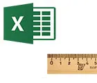 Cum se creează un tabel în Excel 2013 cu dimensiuni exacte, vezi