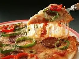 Pizza pe aluat subțire - fără calorii suplimentare