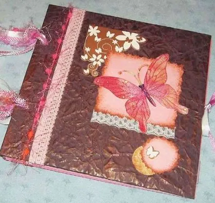 Album foto scrapbooking. Clasă de master bricolajă.