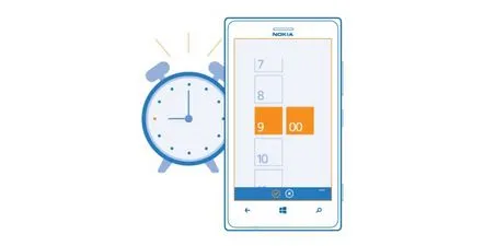 Ceas cu alarmă în Lumia. Cum să setați și să creșteți volumul