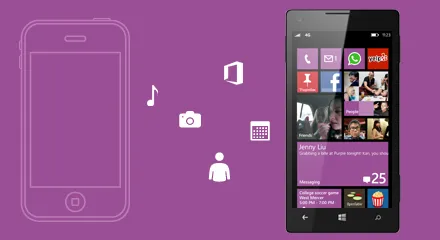 Transferați date de pe iPhone pe smartphone-uri Windows Phone 8