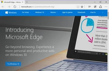 Revizuirea browserului Microsoft Edge