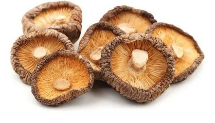 Cum să gătești ciuperci shiitake uscate, rețete pentru al doilea și primul fel de mâncare, conținut de calorii