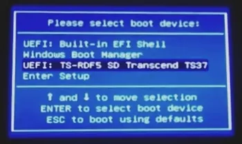 Cum de a pune boot de pe unitatea USB