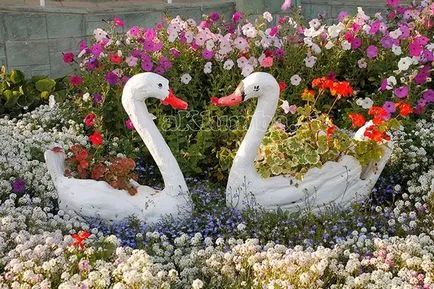 Paturi de design și paturi de flori