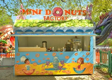 Efectuarea de pavilion comercial