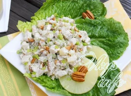 Salata cu pui si Anas Salata cu pui si Anas