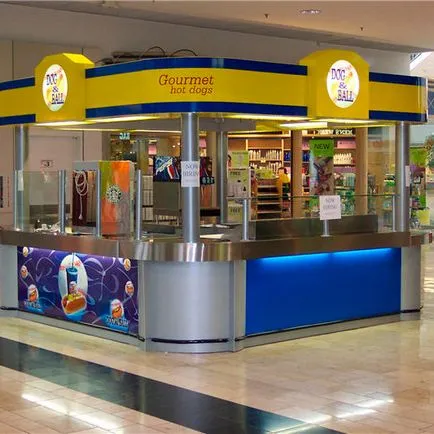Efectuarea de pavilion comercial