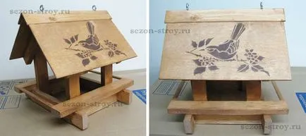 Ce este un jgheab pentru hrana păsărilor