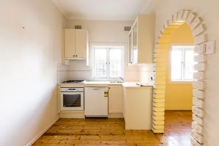 Design de bucătărie în casă panoul