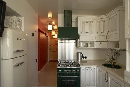 Design de bucătărie în casă panoul