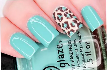 Cifrele de pe unghii leopard Cifrele de pe unghii leopard