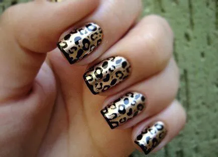 Cifrele de pe unghii leopard Cifrele de pe unghii leopard