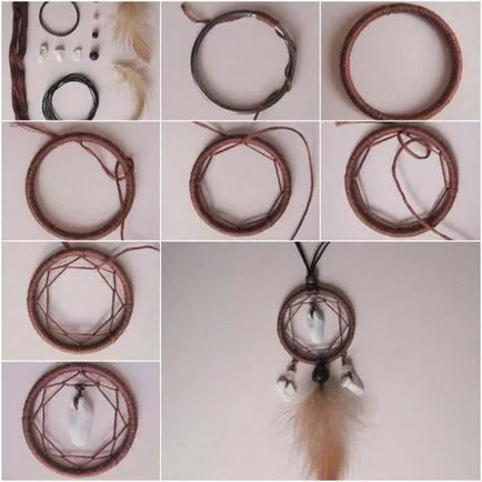 Cum de a țese Dreamcatcher Cum de a țese Dreamcatcher