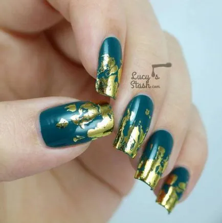Cum sa faci o manichiura cu o folie