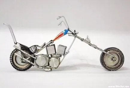 Cadru pentru o motocicleta cu mâinile