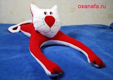 Cat jucărie moale, cu propriile sale mâini Cat jucărie moale, cu propriile sale mâini