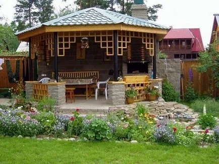 Cum de a decora chioșc Cum de a decora chioșc
