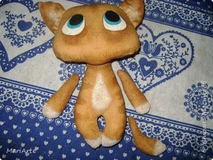 Cat jucărie moale cu propriile mâini Cat jucărie moale cu propriile mâini